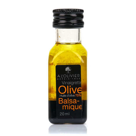 Vinaigrette huile d'olive et vinaigre balsamique 20 mL