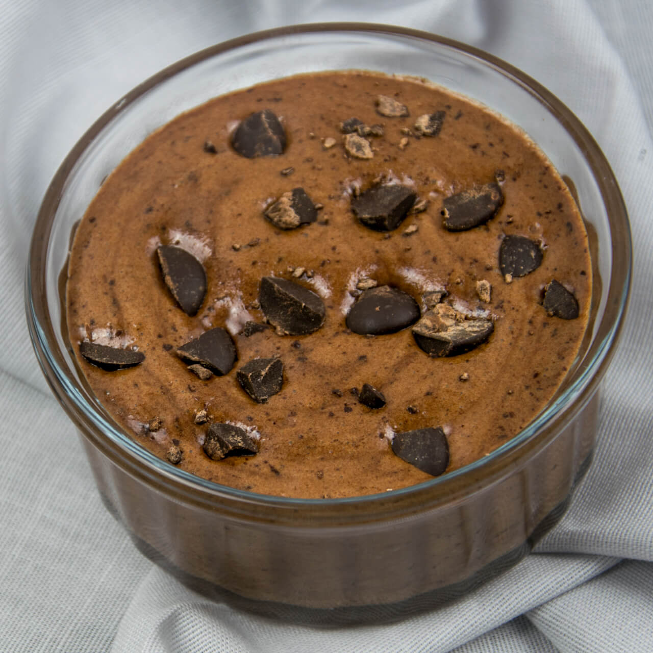 Mousse au chocolat végan *