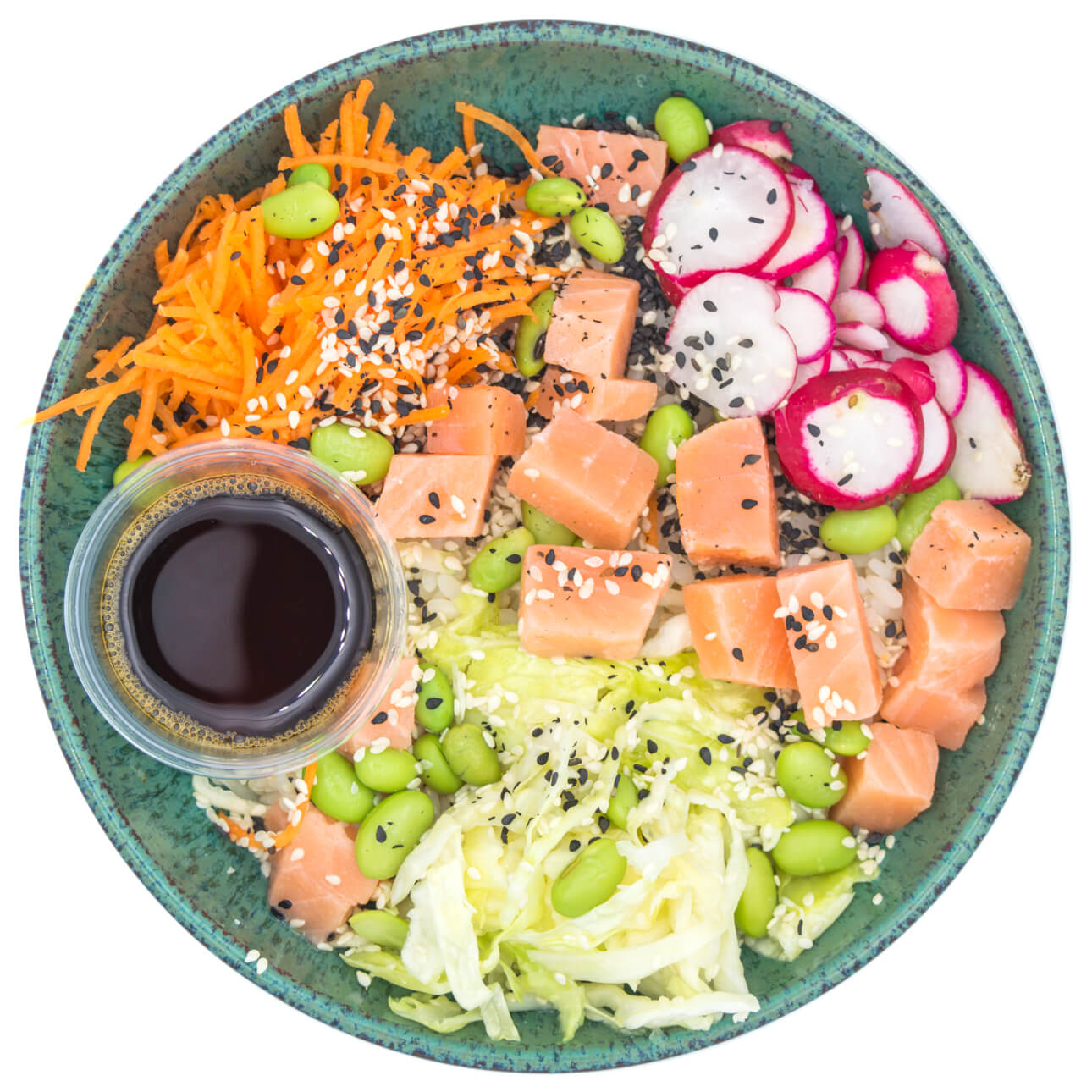 Poke bowl au saumon