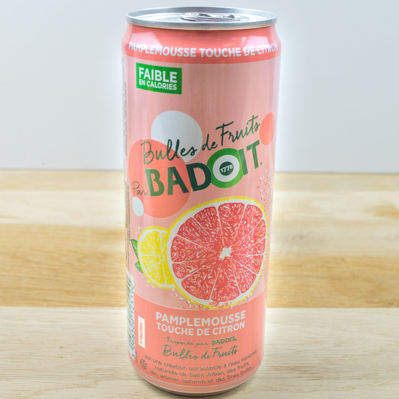Badoit 33 cL - Eau minérale gazeuse pamplemousse