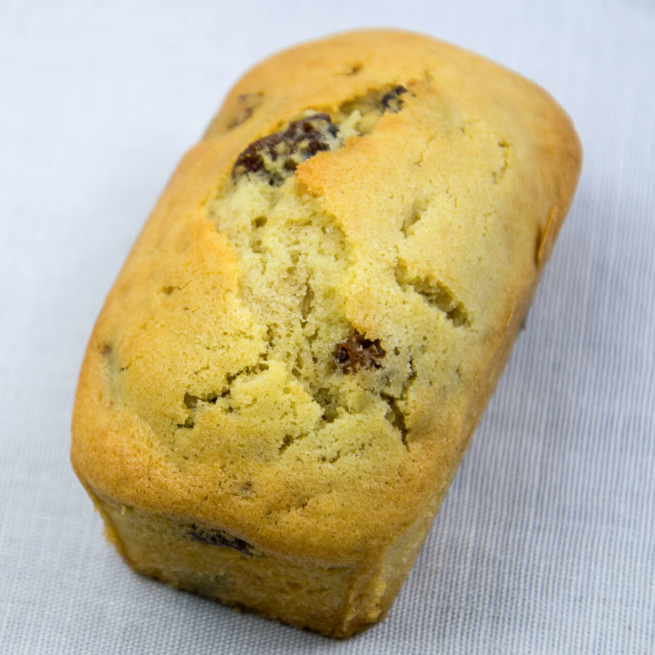 Cake au chocolat et raisins secs