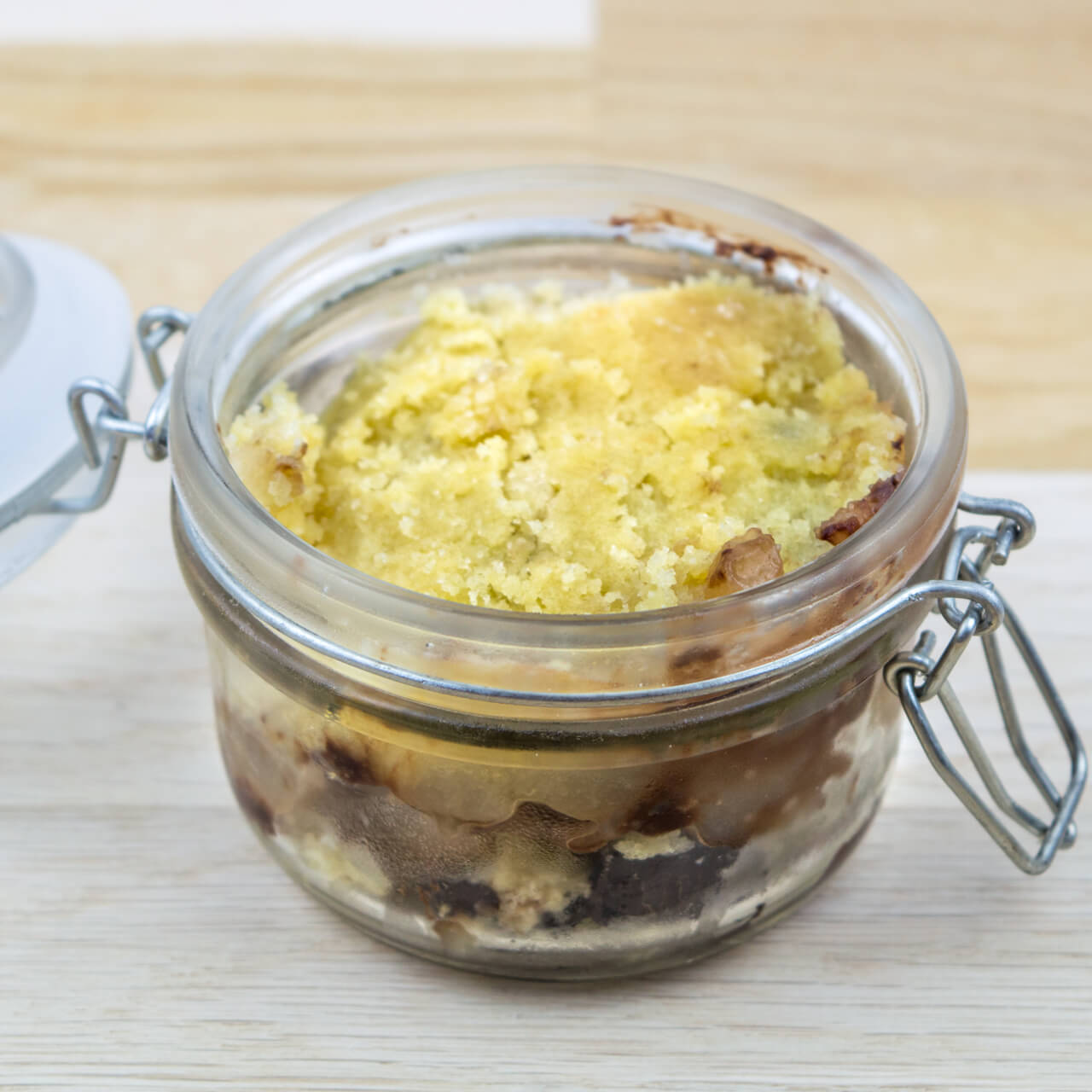 Crumble aux poires et chocolat