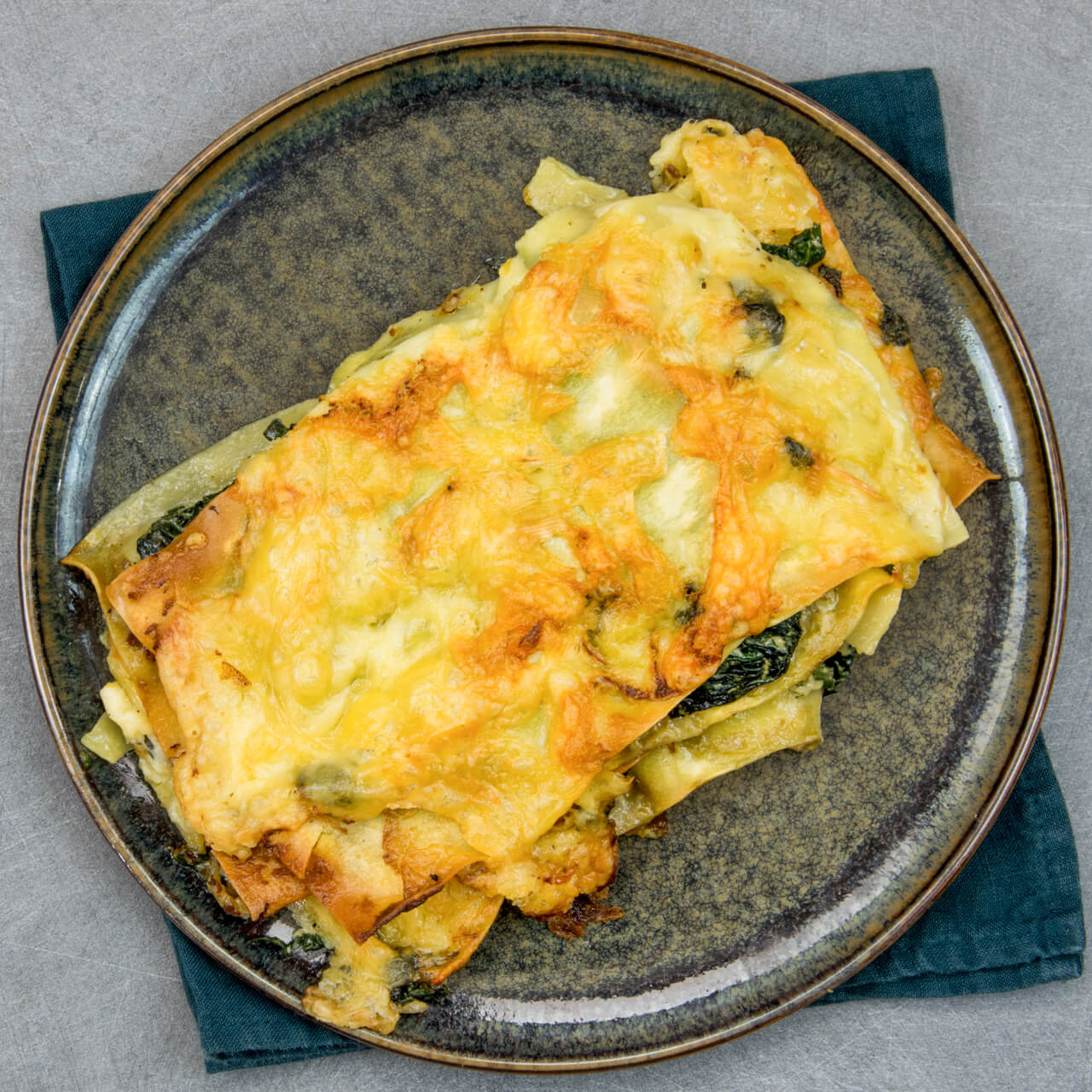 Lasagnes ricotta épinards