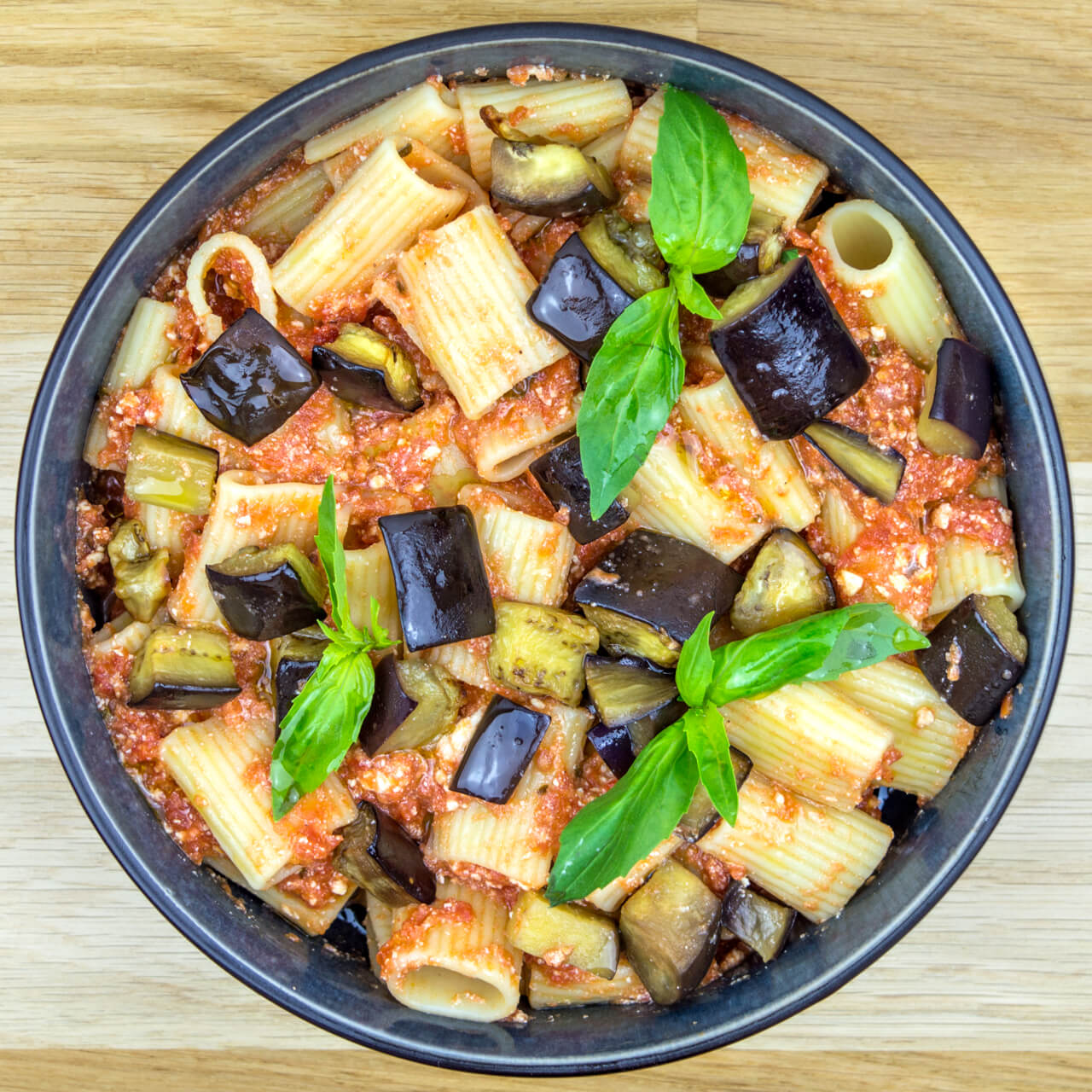 Mezze maniche alla Norma