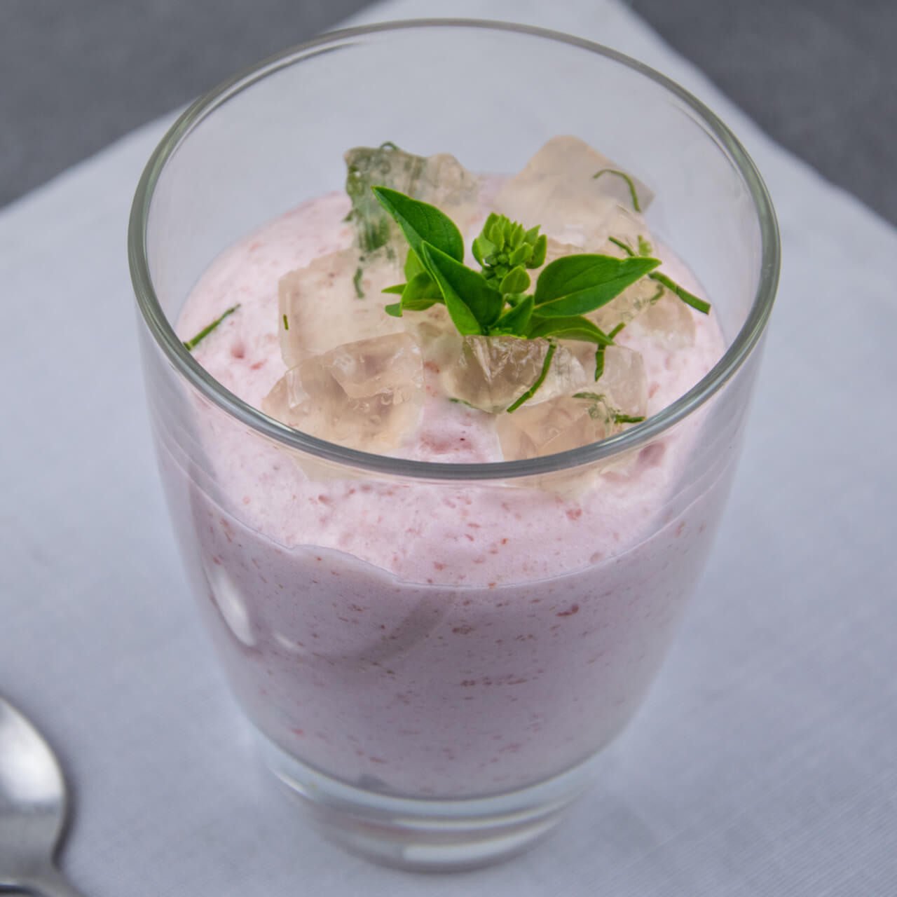 Mousse à la fraise