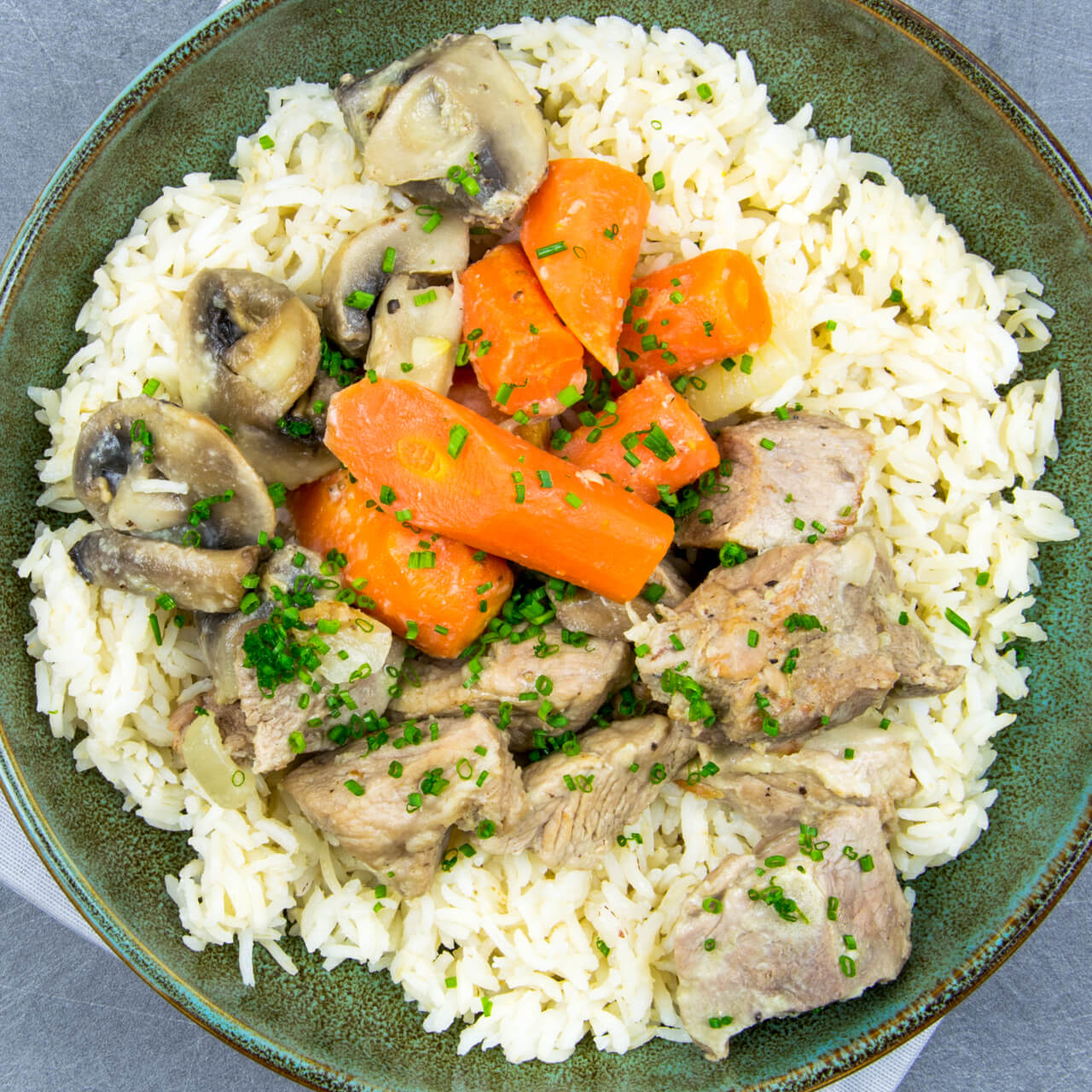 Noix de veau en blanquette