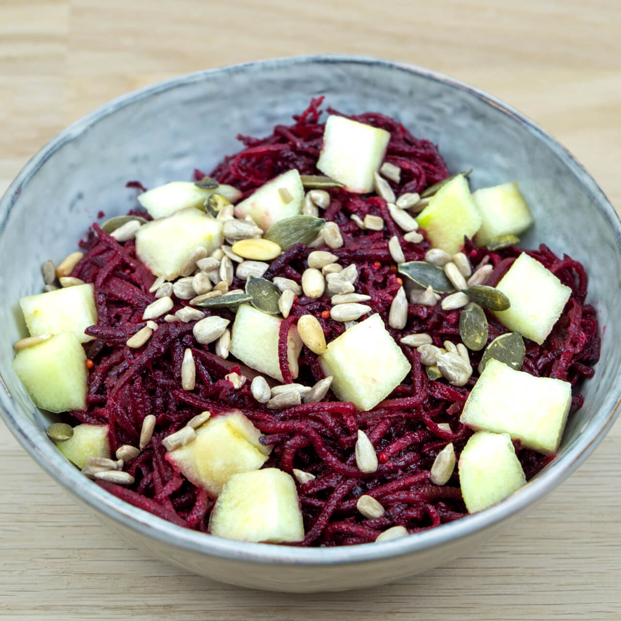 Salade de betterave et pomme bio