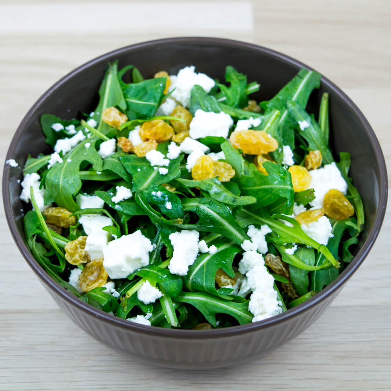Salade de roquette et fêta