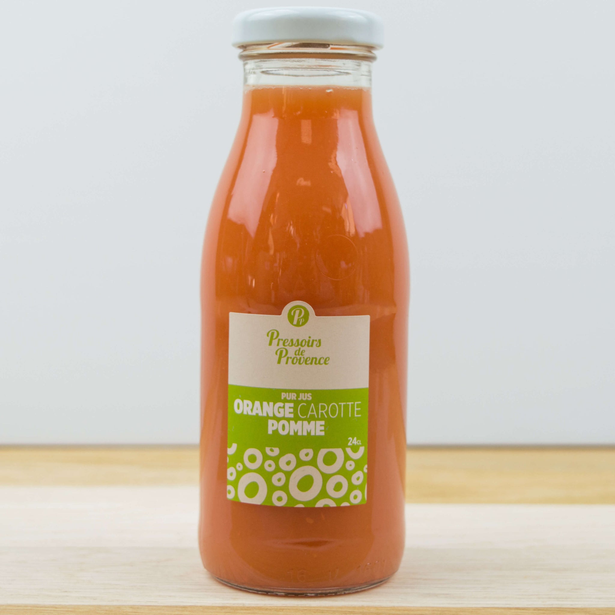Pressoirs de Provence 24 cL - Jus orange-carotte-pomme