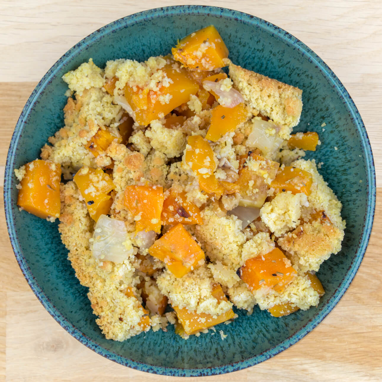 Crumble de butternut de Provence