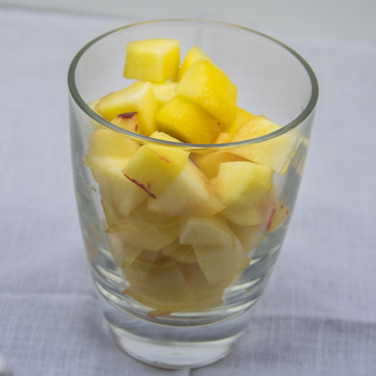 Dés de nectarine de Grans
