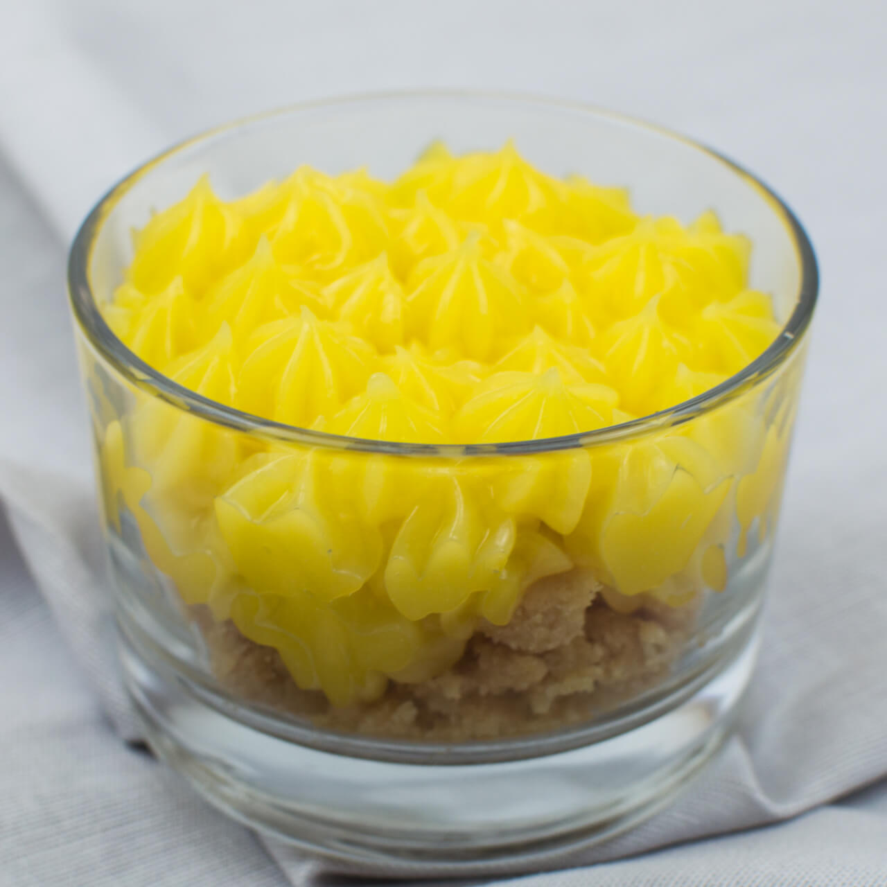 Sablé breton, crème au citron bio