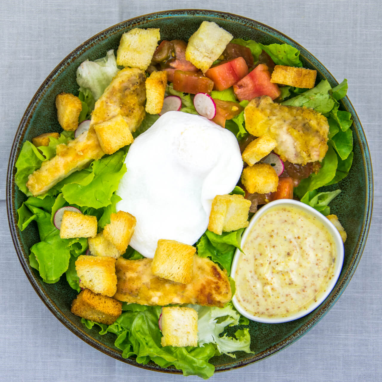 Salade césar estivale