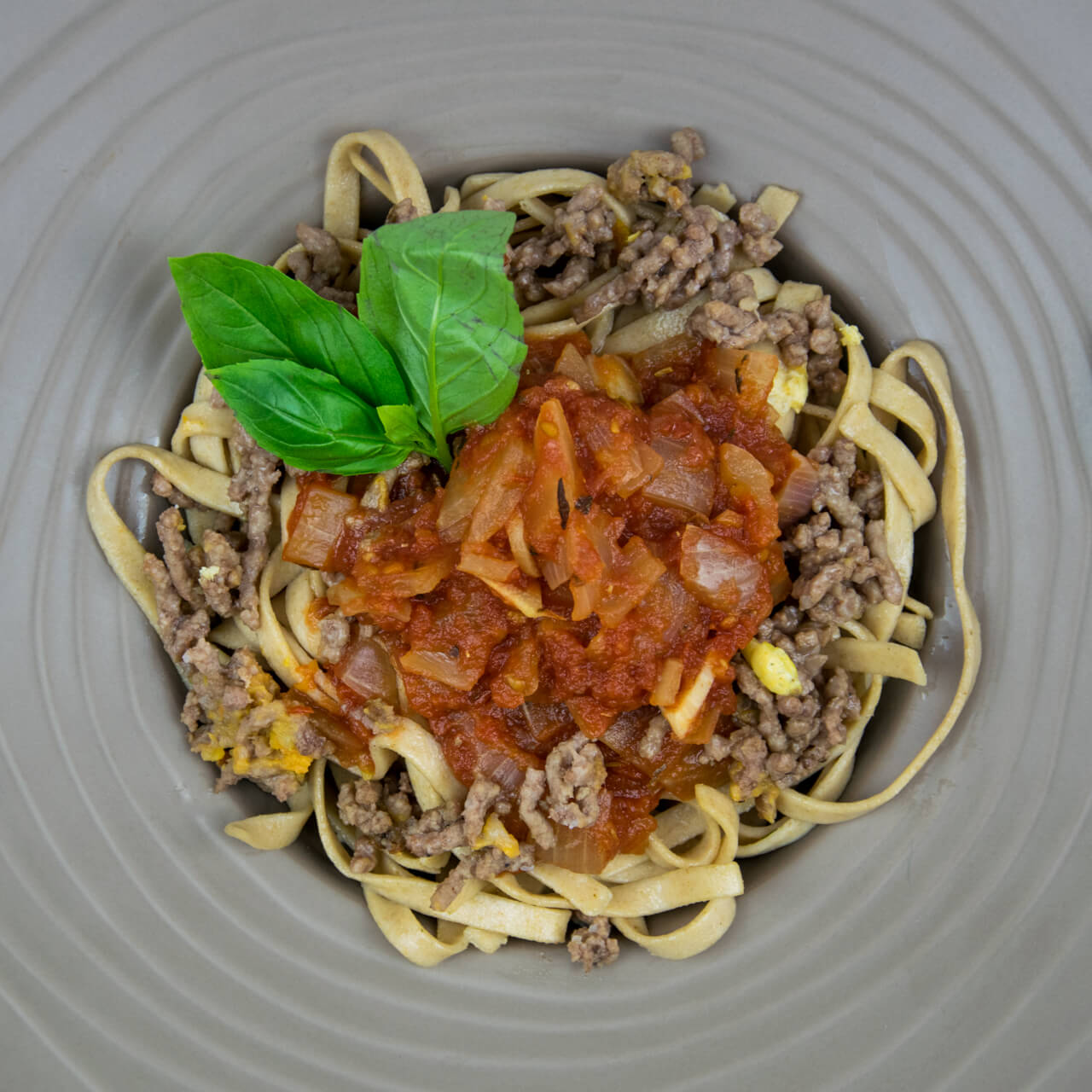 Tagliatelle à la bolognaise