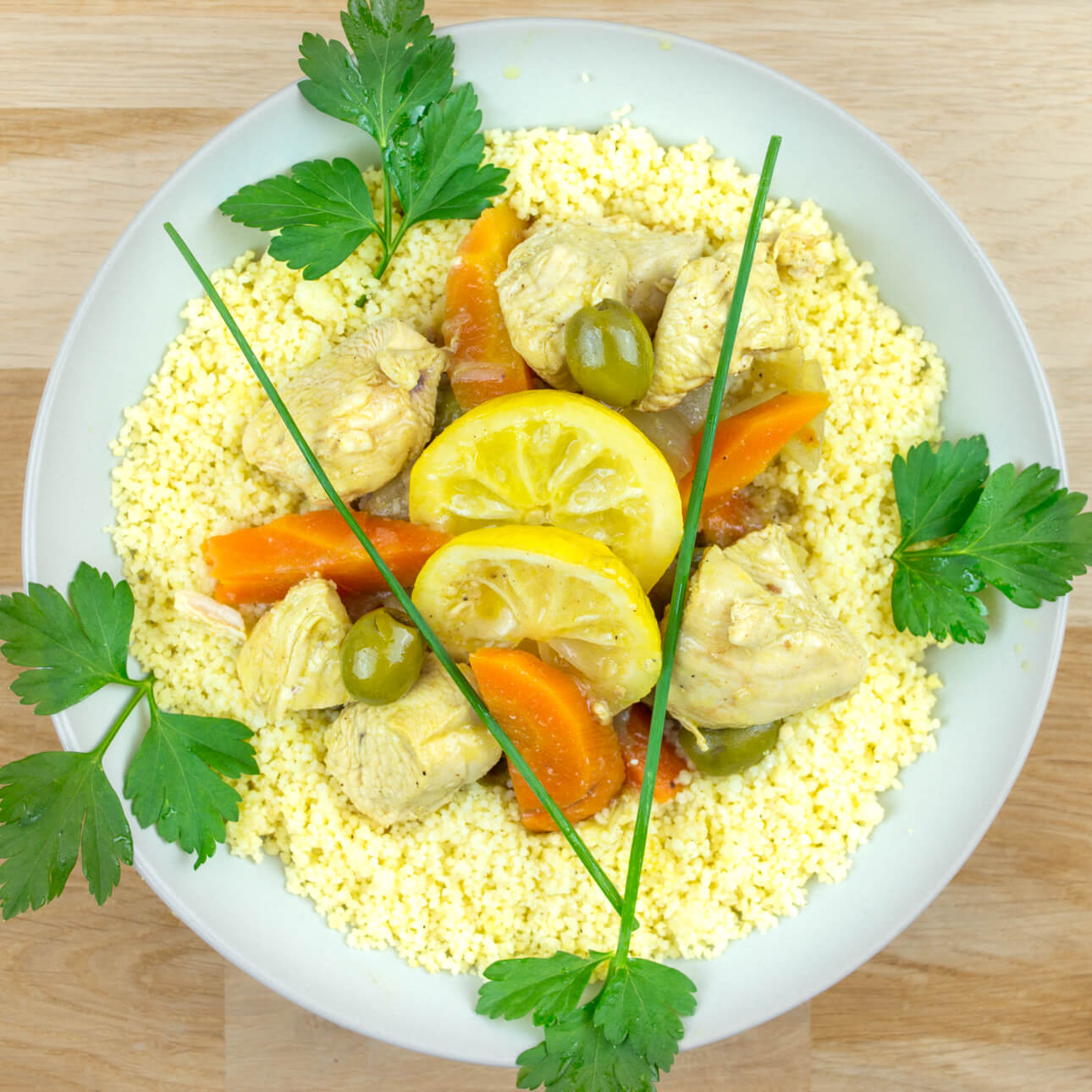 Tajine au poulet et aux légumes