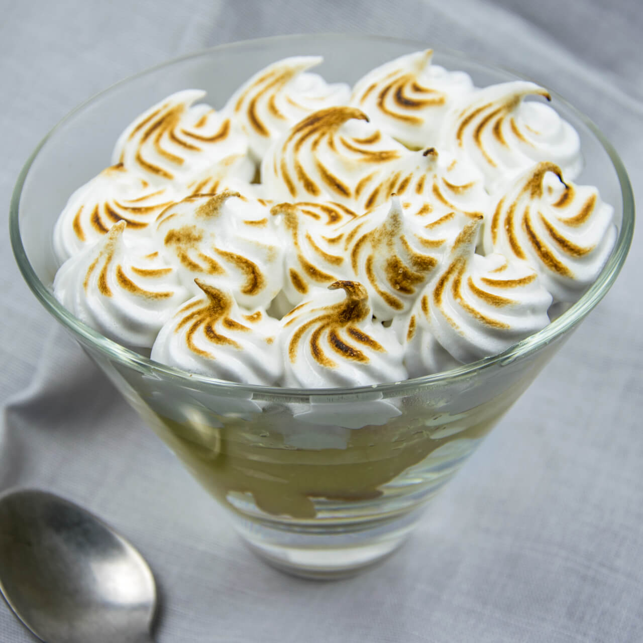 Tarte au citron meringuée déstructurée