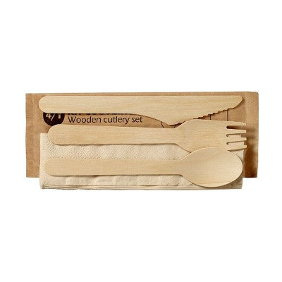 Kit couverts en bois